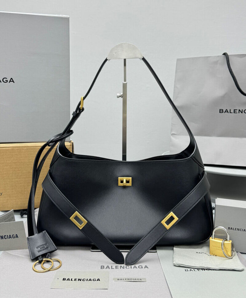 Balenciaga Bel Air Small Shoulder Bag Black